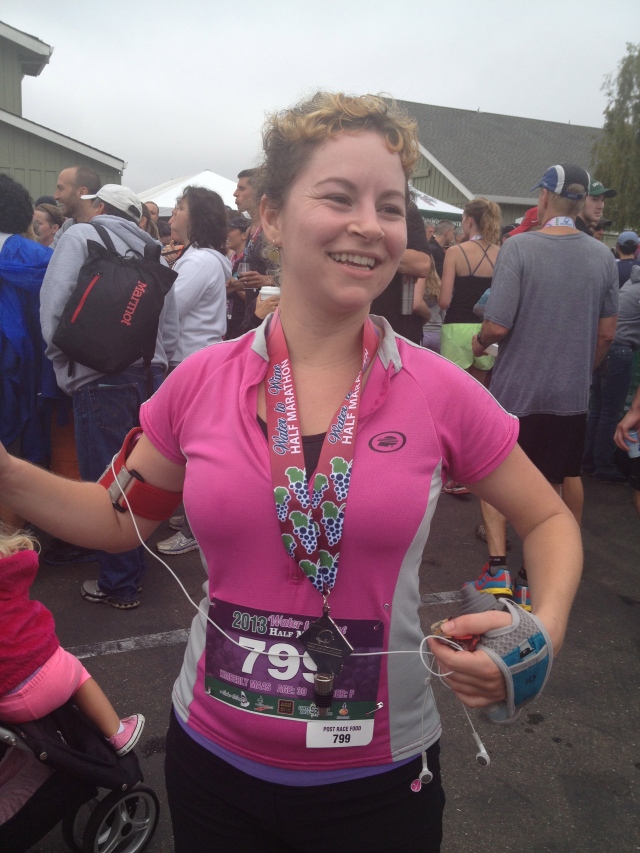 Kimberly Runs a Half Marathon on her 30th!
